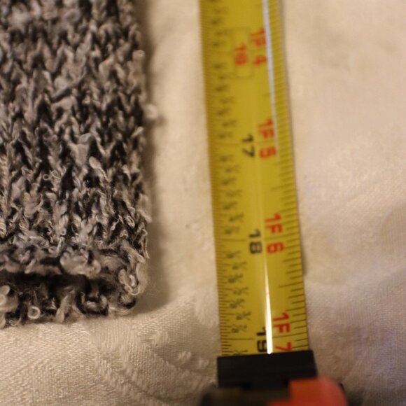 Fever Open Front Long Sleeve Cardigan Sweater Size M Cozy Casual Loungewear - Picture 12 of 13